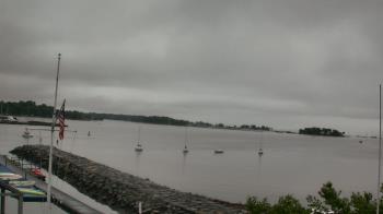 Weather camera view of Beach Point Club.