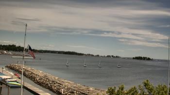 Weather camera view of Beach Point Club.