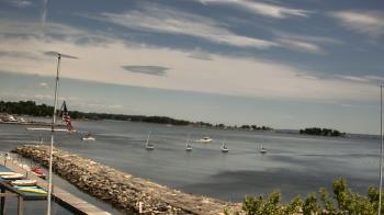 Weather camera view of Beach Point Club.