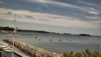 Weather camera view of Beach Point Club.