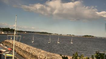 Weather camera view of Beach Point Club.