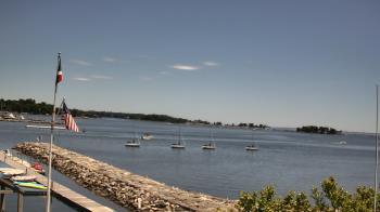 Weather camera view of Beach Point Club.