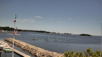 Weather camera view of Beach Point Club.