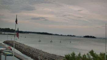 Weather camera view of Beach Point Club.