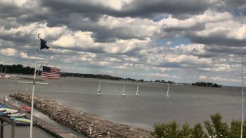 Weather camera view of Beach Point Club.