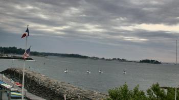 Weather camera view of Beach Point Club.
