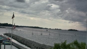 Weather camera view of Beach Point Club.