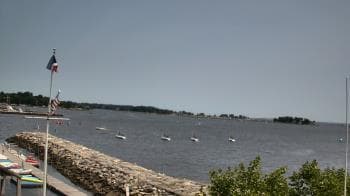 Weather camera view of Beach Point Club.