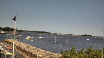 Weather camera view of Beach Point Club.