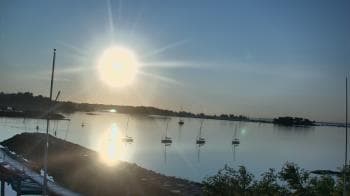 Weather camera view of Beach Point Club.
