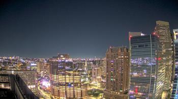 Weather camera view of Marriott Marquis Houston.