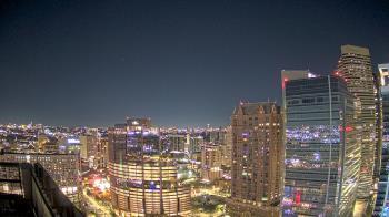 Weather camera view of Marriott Marquis Houston.