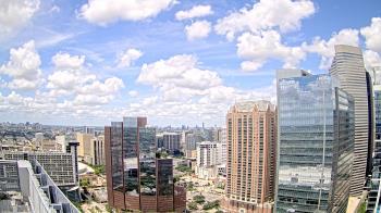 Weather camera view of Marriott Marquis Houston.