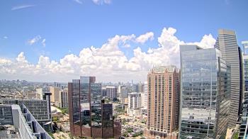Weather camera view of Marriott Marquis Houston.