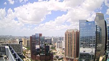 Weather camera view of Marriott Marquis Houston.
