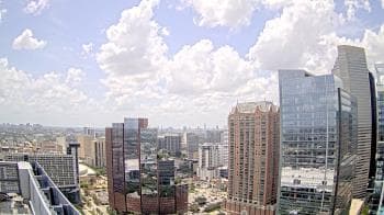 Weather camera view of Marriott Marquis Houston.