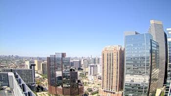 Weather camera view of Marriott Marquis Houston.