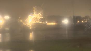 Weather camera view of Mena School District.