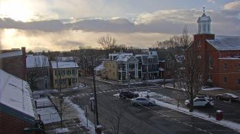 Weather camera view of A&M Pizza.