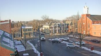 Weather camera view of A&M Pizza.