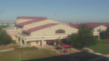 Weather camera view of Manor HS.