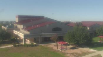 Weather camera view of Manor HS.