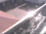 Weather camera view of Miramar HS.