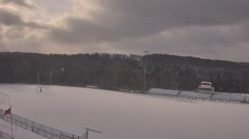 Weather camera view of North Pocono Middle School.