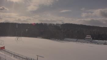 Weather camera view of North Pocono Middle School.