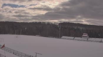 Weather camera view of North Pocono Middle School.