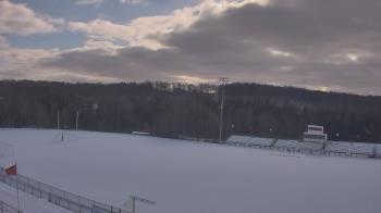Weather camera view of North Pocono Middle School.
