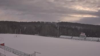 Weather camera view of North Pocono Middle School.