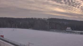 Weather camera view of North Pocono Middle School.