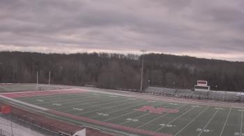 Weather camera view of North Pocono Middle School.