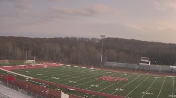 Weather camera view of North Pocono Middle School.