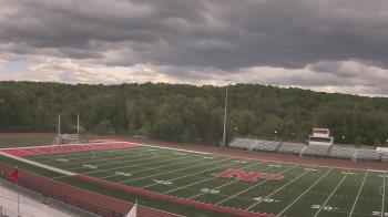 Weather camera view of North Pocono Middle School.