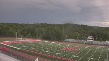 Weather camera view of North Pocono Middle School.