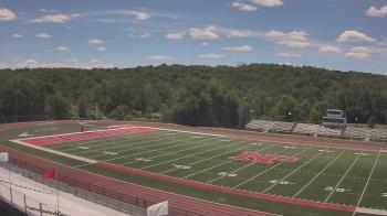 Weather camera view of North Pocono Middle School.