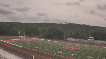 Weather camera view of North Pocono Middle School.