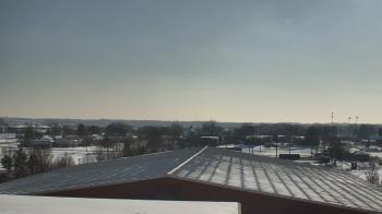 Weather camera view of Noblesville HS.
