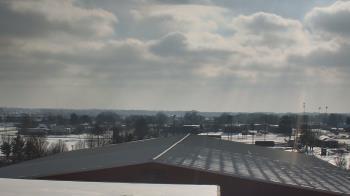 Weather camera view of Noblesville HS.