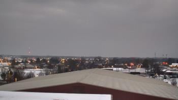 Weather camera view of Noblesville HS.