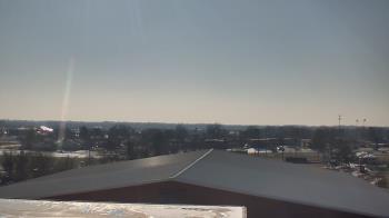 Weather camera view of Noblesville HS.