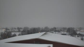 Weather camera view of Noblesville HS.