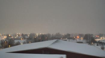 Weather camera view of Noblesville HS.