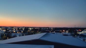 Weather camera view of Noblesville HS.