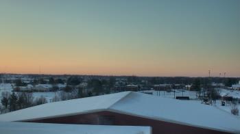 Weather camera view of Noblesville HS.