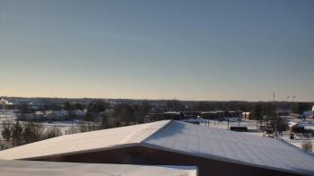 Weather camera view of Noblesville HS.