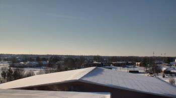 Weather camera view of Noblesville HS.