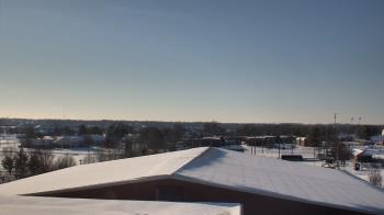 Weather camera view of Noblesville HS.